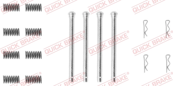 Accessory Kit, disc brake pad
